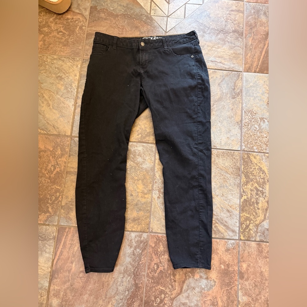 Old Navy Black Rockstar Jeans